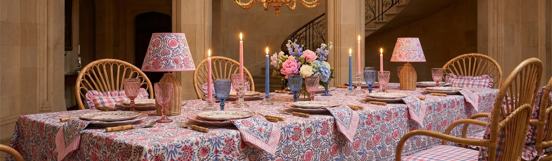 Elegant Blue Banquet